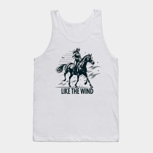 Like The Wind Horseback Riding Training Tank Top